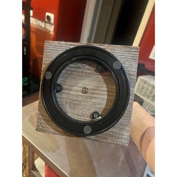 Ikee Design Wooden Rotating Jewelry Organizer Necklace & Bracelet gray brown - Picture 5 of 5